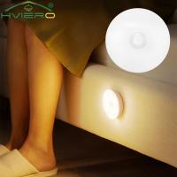 Lámpara De Pared LED Inalámbrica Con Sensor De Movimiento 2X Recargable Por USB Luz Nocturna Redonda Para Decoración De Dormitorio Escaleras Armario - details 0