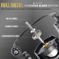 Carrete De Pesca Giratorio Sougayilang Resistente a La Corrosión Con Bobina De Aluminio Ratio De Engranajes 5.0:1 Para Nueva Experiencia De Pesca - details 6