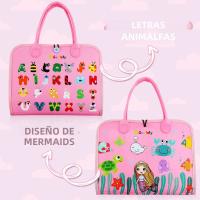 Tablero de Fieltro Educativo para Niños - Juguete DIY de Aprendizaje Temprano, Montessori, Tablero Ocupado para Bebés y Preescolar - details 6