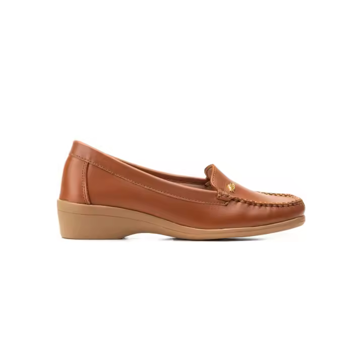 Mocasines de piel marrones Piel Microfibra transpirable y termoreguladora Piel - 1