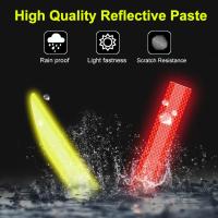 Etiqueta Reflector Para Coche 90cm Cinta De Seguridad Anticollisión Para Maletero Advertencia Nocturna Venta Individual - details 6