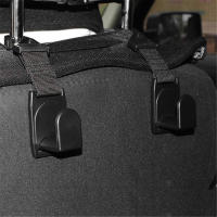 Organizador De Alforjas Para Cabeza De Coche En Negro Accesorio Para Jeep Renegade Compass Wrangler TJ JK JL JT Herramienta De Auto Fácil Instalación - details 0