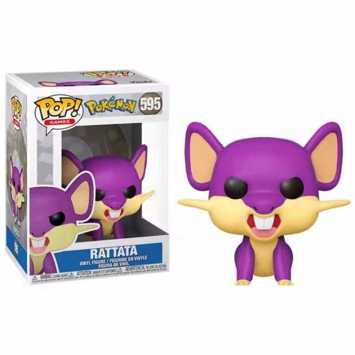 Funko Pop! Games Pokémon, Rattata 595 - 1