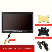Monitor De Coche 7 Pulgadas Pantalla TFT LCD Color Para SUV Van Camión Entrada De Video V1/V2 Entrada De Alimentación 12V/24V Entrada De Cámara CVBS - details 5