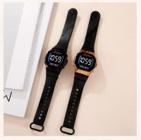 Reloj Digital LED Para Parejas Reloj Deportivo Militar De Hombre Y Mujer Con Cuerda De Silicona Resistente Al Agua Estilo Casual - details 6