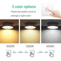 Lámpara De Techo LED Multicolor 9W 12W 15W 20W Instalación Directa Para Sala De Estar Cocina Estilo Moderno - details 0