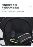 Bolsa De Pierna Impermeable Para Motocicleta Bolsa De Cintura Para Viaje Y Turismo Bolsa De Mochila Táctica Para Hombres Y Mujeres - details 7
