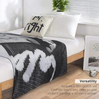 Manta Grande Personalizada RM Namjoon Manta De Terciopelo Coral Para Adultos Estilo Moderno Adecuada Para Viajes Y Hogar - details 5