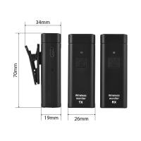 Sistema De Monitoreo De Auriculares Inalámbricos Profesionales IEM Transmisor Receptor Estéreo Con Devolución En Tiempo Real Para Cantante Banda Escenario - details 1