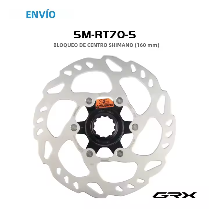 Freno De Disco Shimano Center Lock SM-RT70 160mm Para Bicicleta De Carretera Y MTB Ice Technologies Rotors Serie Record SLX M7000 - 1