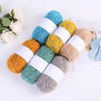Hilo De Lana De Mohair Con Puntos Coloridos 50g/Bola Suave Y Grueso Para Tejer Suéteres Sombreros Y Bufandas Bebés DIY - details 4