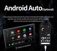 BQCC 4 Nucleos 2 Din Radio De Coche Con Android Auto Carplay Android 13 GPS WIFI BT IPS Multimedia Automotriz Universal 7"/9"/10" - details 4