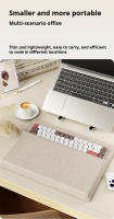 Teclado Mecánico Inalámbrico EWEADN Tri-Modo Portátil Para Oficina Y Hogar Compatible Con Laptops Tablets PCs Iluminación Single-color ABS Switch Rojo - details 8