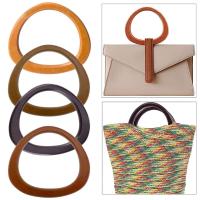 Manijas De Madera Desmontables Para Bolso DIY Correa De Hombro Para Bolso De Mano Caja De Regalo Manija De Equipaje Artesanía - details 2