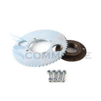 Rueda Trasera De Scooter Eléctrica T8F 44T/54T Con Engrosamiento De Cadena Y Adaptador De Libre Rodar Para Bicicleta Pocket Pit Dirt Bike Metal - details 0