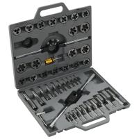 vidaXL Juego de Herramientas Set de Machos y Terrajas Mecánica Cantidad 40 unidades, 45 unidades, 111 unidad - details 1