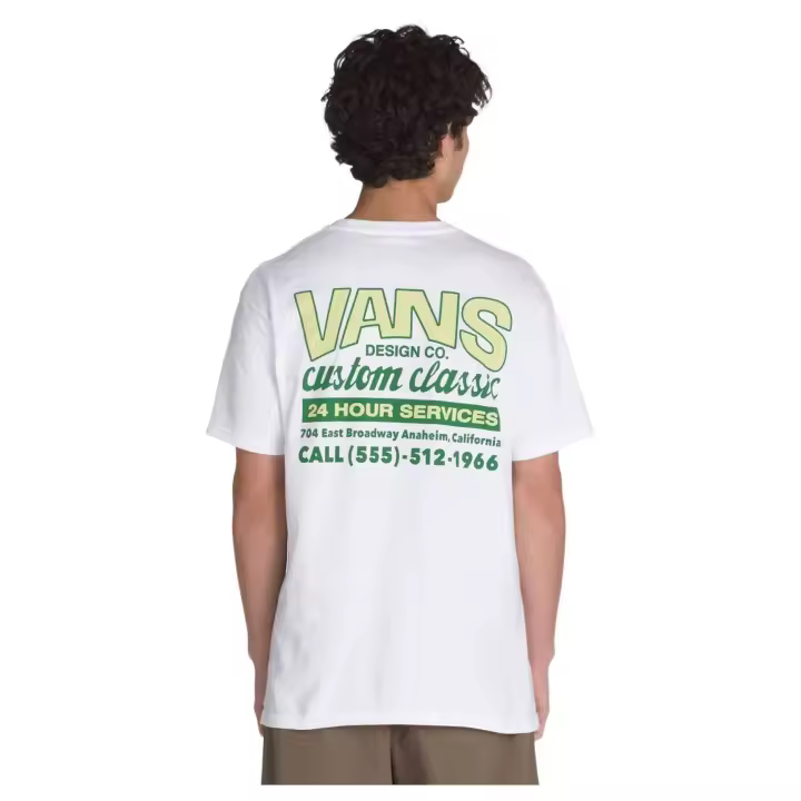 Textil Sportswear marca Vans modelo Vn000M60Wht1 para hombre en color blanco - 1