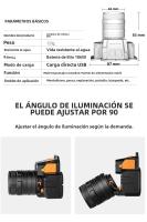 Linterna Frontal LED De Alta Potencia 50W Con Zoom Rotativo Y Batería Integrada Recargable Por USB Para Camping Pesca Y Excursionismo - details 5