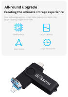 Bliksem Pendrive 3en1 64GB Tipo C Memoria Stick OTG 2.0 Para PC Y Móvil Caja Metálica USB Flash Drive Pen Drive OTG 64GB - details 5