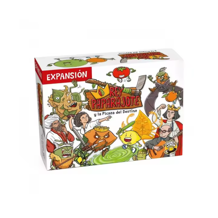 REY PAPARAJOTE - ROCKET LEMON GAMES EXP. LA PICAZA DEL DESTINO - 1