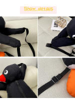 Mochila De Peluche Pingüino 38cm Juguete De Peluche Suave Para Niñas Regalo De Cumpleaños Bolsa De Hombro Animal De Peluche Unisex - details 22
