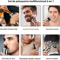 Kemei 5898 Trimmer De Pelo Multifuncional 11 En 1 Para Hombres Corte De Barba Y Cuerpo Recargable Ajuste De Longitud Cuchilla De Titanio - details 5