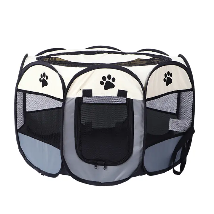 Casa De Mascota Para Perro Y Gato Tentación Al Aire Libre Plegable Portátil Transpirable Para Verano Adecuado Para Camping Accesorios Para Mascotas - 1