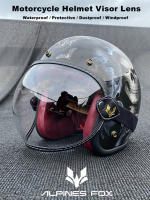 Visera Universal Para Casco Motocicleta 3/4 Pantalla Bulbosa Antigolpes Vintage Lente De Visera Windproof Para Motocicleta - details 0