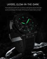 Reloj De Pulsera Masculino De Lujo CHENXI Con Dial Luminoso Y Cronógrafo Resistente Al Agua Y Shock Reloj Casual De Moda Creativa - details 11