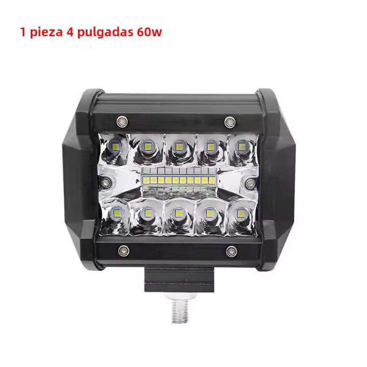 Luz De Trabajo LED De 7 Pulgadas Para Jeep Barra De Iluminación Offroad Barco Camión Tractor SUV ATV 12V 24V Resistente Al Agua - 1