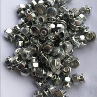 12PCS Frenos De Bicicleta Plomadas De Hierro Duraderas Con Tornillos Para Fijar Cableado Accesorios De Bicicleta Color Plata - details 5