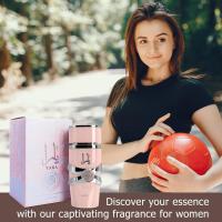 Set de regalo con fragancia de vainilla y Vidrio para Mujer: 100 ml de fragancia de lujo duradera en aerosol Vela de soja botella de spray vacía para viaje. Tono dulce y cálido, ideal para citas y Cneas. - details 2