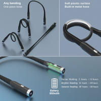 Luz De Lectura Para El Cuello LED Recargable Con Brazos Flexibles Duradera Ideal Para Lectura Camping Noche - details 2