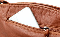 Bolso De Hombro Para Mujer En Cuero PU Suave Diseño Retro Cruzado Con Múltiples Cremalleras Bolso De Mano Para Viajes Diarios Estilo Casual - details 15