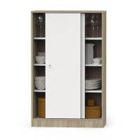 Armario Multiusos Bajo Correderas Modelo Tíbet - Cambrian/Blanco - Pitarch - details 0