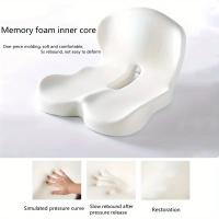 Cojín De Apoyo Lumbar Y Espalda Con Memoria De Forma Para Oficinas Coches Y Familias Almohada De Espalda Integrada Para Confort Diario - details 1