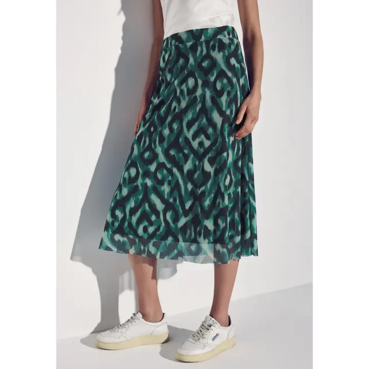 Street One Mod. PS361684 - Falda larga estampada con cintura elástica para mujer - 1