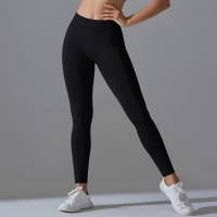 Pantalones De Yoga De Cintura Alta Para Mujer Pantalones De Correr Y Gimnasio De Talla Fija Cómodos Y Elegantes Para Ejercicio Y Fitness - details 4