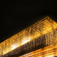 Guirnalda De Luces LED Para Exterior 4x0.6m Decoración De Navidad Para Patio Fénix De Hadas Cinta De Luces Para Bodas Y Jardines - details 7