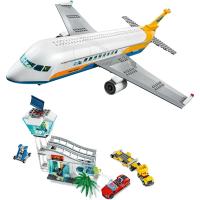 Bloques De Construcción De Avión De Pasajeros City Aviation Airbus 60262 Juguetes De Bloques De Plástico Compatible Con Lego Regalo De Navidad Para Niños Y Adultos - details 1
