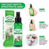 Para mascotas Gatos y Perros universal externo Piojos Pulgas Melo Niños Spray 100ml - details 5