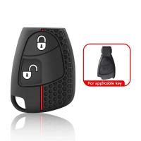 Funda De Llave De Coche En Silicona Para Mercedes Benz C B E Class W203 W211 W204 YU BN CLS CLK Accesorio De Automóvil - details 1