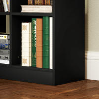 HOMCOM Estantería para Libros Librería con Cajón y 9 Compartimientos de Almacenamiento Librería Estantería para Salón Oficina Estudio 60x26x158 cm Negro - details 3