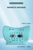Masajeador Cervical Eléctrico Para El Cuello Cojín De Masaje Con Vibración Y Rodillazos Ergonómico Para Relajación Y Alivio Del Dolor - details 5