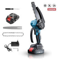 3000W 6Inch Electric Chain Saw Handheld Portable Mini Chainsaw Tree Wood Cutter Pruning Garden Power Tool For Makita 18V Battery - details 0
