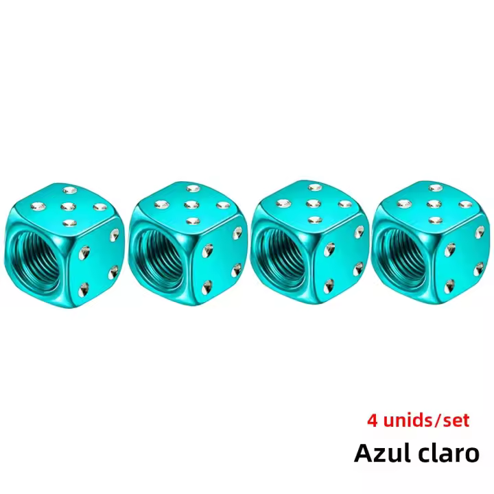AUTCOAT Tapas De Válvula De Neumático De Aluminio Para Coche Camión Moto Bicicleta 4/8/12 Piezas Cubierta De Polvo Para Rueda - 1