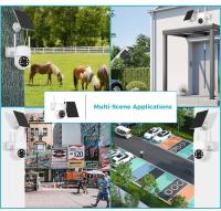 Hiseeu WTD714 4MP Cámara de seguridad inalámbrica con panel solar, resolución HD 2K, detección de movimiento PIR, audio bidireccional, visión nocturna, WiFi de 2.4GHz, giro de 355° y inclinación de 90°, resistente al agua IP66 - details 11