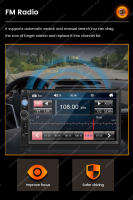 Reproductor Multimedia Para Coche Universal 7 Pulgadas 2 Din CarPlay Android Auto Pantalla Táctil Completa USB TF Soporte Para Control Del Volante - details 18