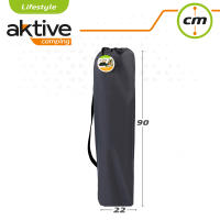 Aktive - Sofá plegable camping para 2 personas, 107x63x88 cm, fabricado de acero y polietileno, con topes para terrenos blandos, máx. 220 kg (110 kg cada asiento), incluye funda, sofás plegables, accesorios camping - details 6