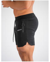 Pantalones Cortos De Running Para Hombre 2024 Con Bolsillo Cremallera Y Malla Deporte Fitness Gimnasio Verano Playa Talla Verdadera - details 3